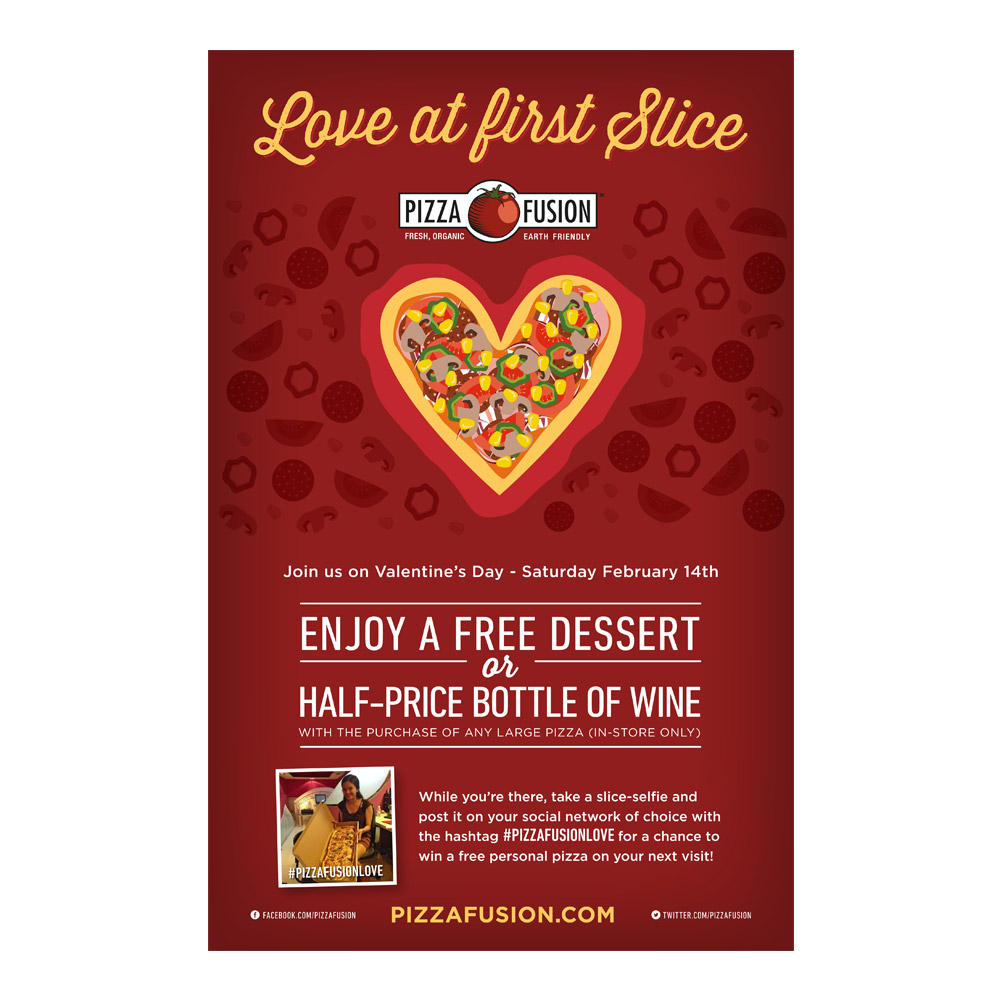 Pizza Fusion Valentine's Day Eblast