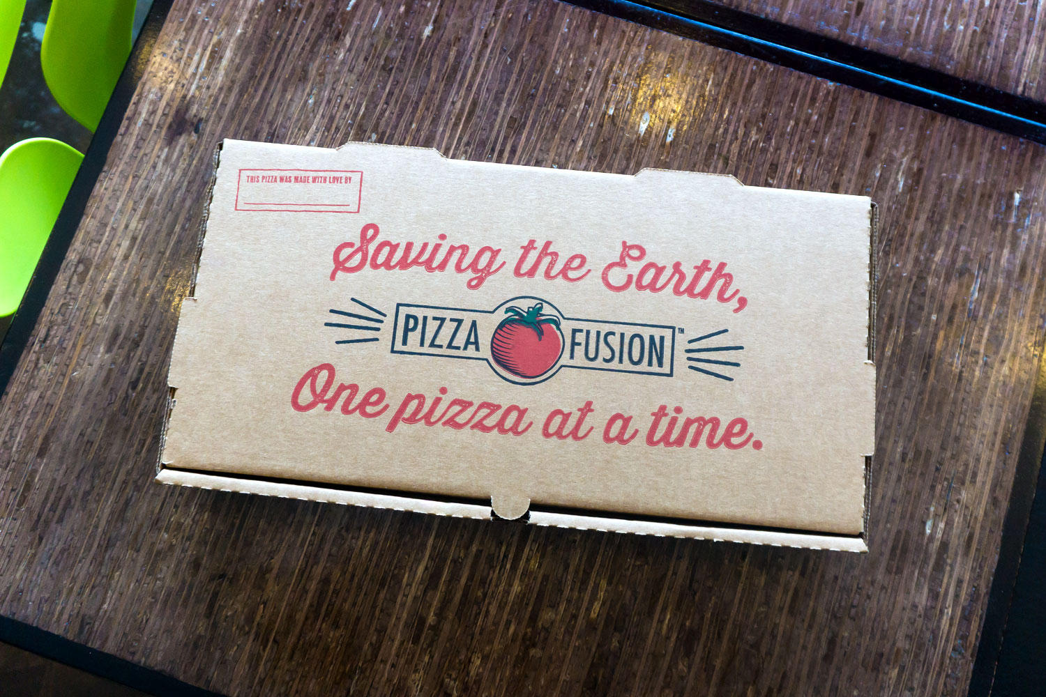 Pizza Fusion To-Go Box