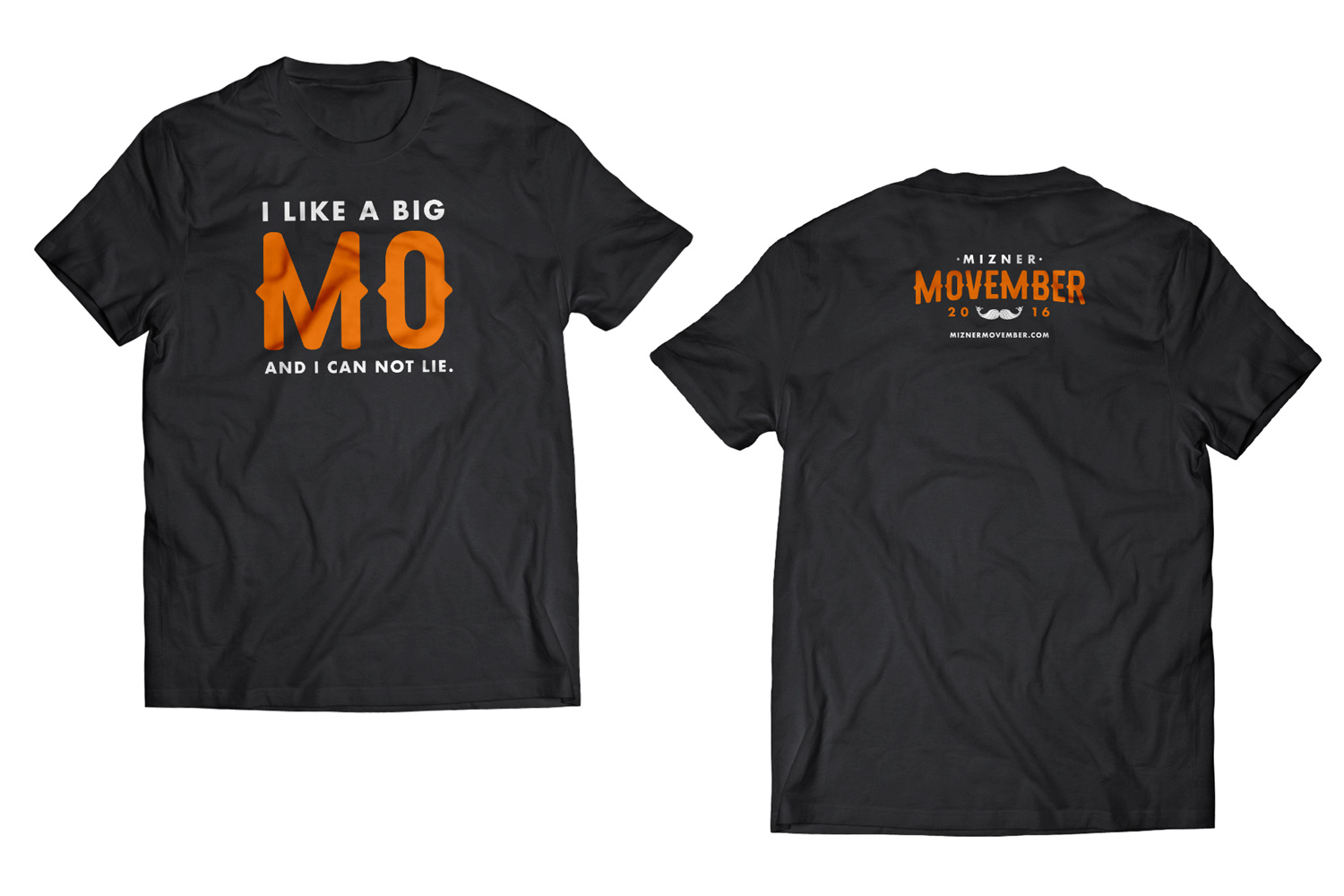 Mizner Movember I like A Big Mo Shirt